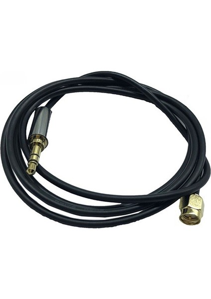 Sma Erkek - 3.5mm Ses Kulaklık Fişi Adaptör Kablosu RG174 Kablo Sma Uzatma Kabloları, 1m (Yurt Dışından)
