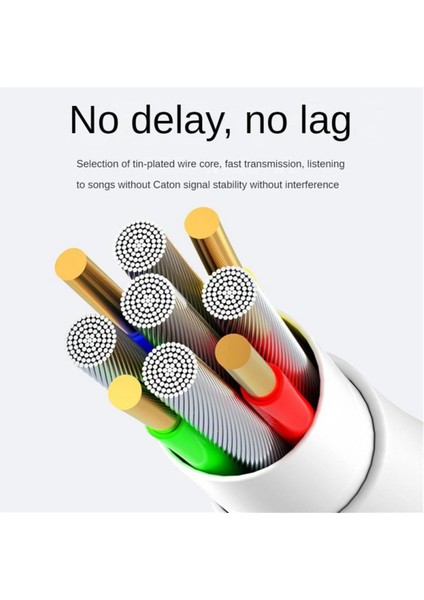 USB C Ila 3,5 mm Jack Aux Adaptörü Tip-C 3.5 Dijital Dac Ses Kablosu Adaptörü Kulaklık Aksesuarları Beyaz (Yurt Dışından) fırsatları