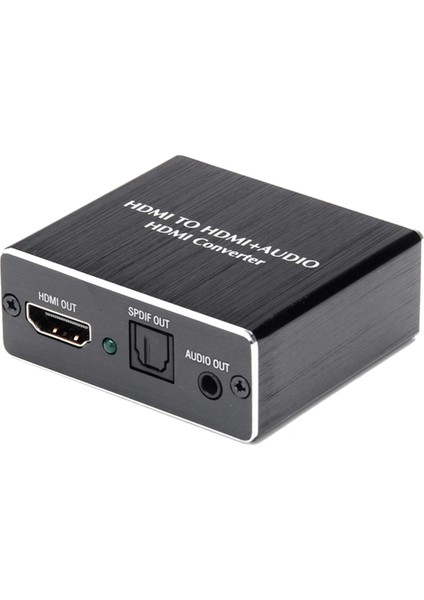 HDMI Uyumlu Ses Dönüştürücü Spdıf Audio Extractor Stereo Çıkarcı Optik (Yurt Dışından)