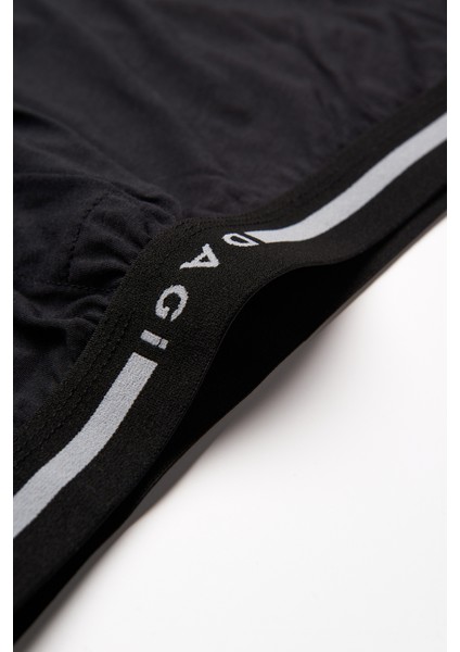 Erkek Siyah Modal Düz Paça Desensiz Boxer – Rahat, Nefes Alabilir ve Gün Boyu Konforlu İç Giyim fırsatları