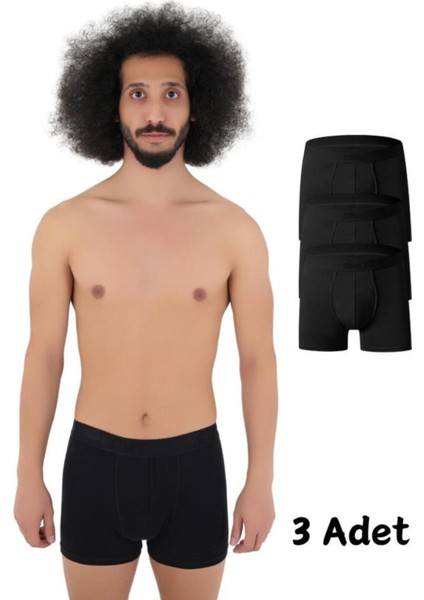 Erkek Likralı Düz Paça Desensiz Boxer 6'lı Premium Paket – Rahat, Dayanıklı ve Esnek İç Giyim