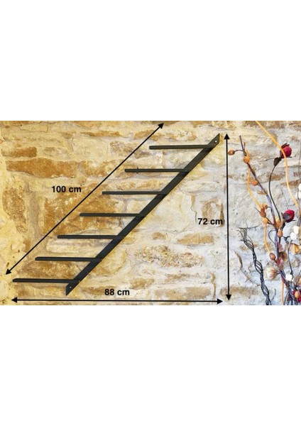 Şarap Teşhir Standı Çapraz 100 cm Metal Şişe Tutucu Şişe Rafı Duvar modelleri