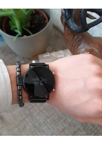Çelik Dijital Kol Saati