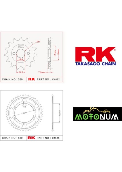 Honda Cbr 250 14-18 Premium Dişli Seti - Yüksek Performans ve Uzun Ömür
