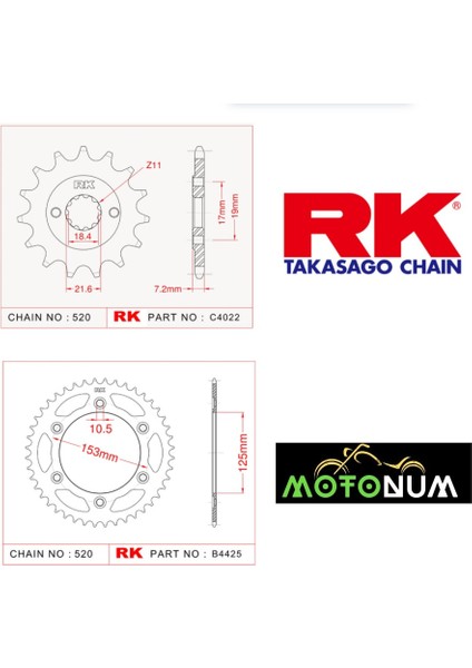 Honda Crf 250 Premium Dişli Seti - Yüksek Performans ve Uzun Ömür