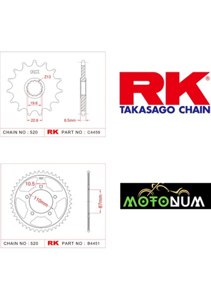 Suzuki Gw 250 Inazuma Premium Dişli Seti - Yüksek Performans ve Uzun Ömür