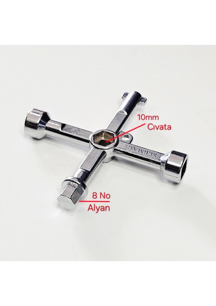 Çok Fonksiyonlu Pano Kalörifer Asansör Dolap Anahtar Takımı fırsatları