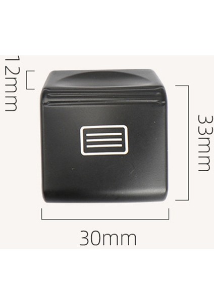 Sunroof Cam Anahtarı Düğmesi - W204 C-Class Siyah (Yurt Dışından) indirimleri