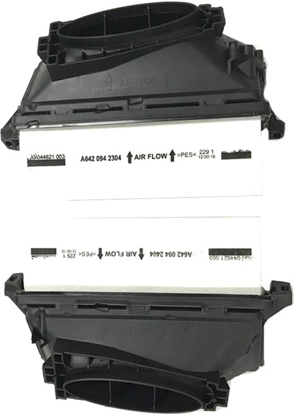 W164 W166 GL350 Için 1 Çift Hava Filtresi (Yurt Dışından) modelleri