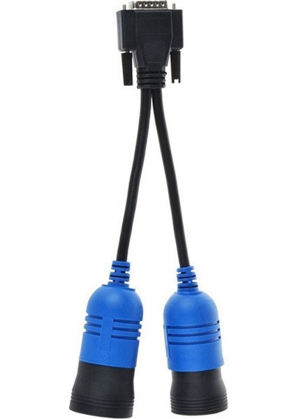 6pin 9pin Y Deutsch Adaptör Kamyon Tanı Konnektör Kablosu (Yurt Dışından) fiyatları