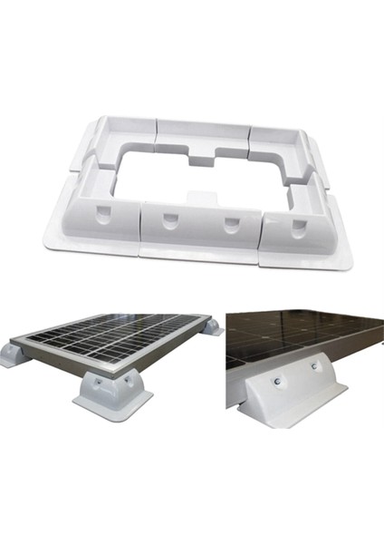6 Adet Eco Solar Panel Köşe Yan Montaj Braketi Kiti (Yurt Dışından) indirimleri