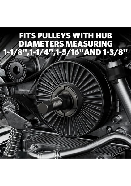 Hidrolik Direksiyon Kasnağı Çektirme Montaj Takımı Vakum Su Pompası Kasnakları (Yurt Dışından)