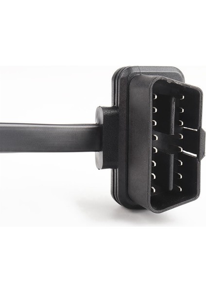 60CM Uzunluğunda Obd2 16PIN Anahtarlı Uzatma Kablosu Tel Dönüştürücü Fiş (Yurt Dışından)