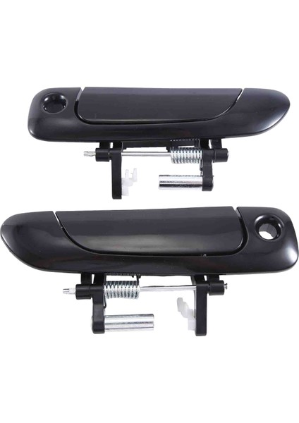 2 Adet Ön Dış Kapı Kolu Seti Siyah Yeni (Yurt Dışından)