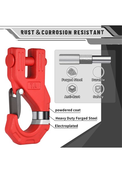 38IN Vinç Kancası Ağır Hizmet Tipi Sentetik Halat Vinç Kablosu Atv Utvb (Yurt Dışından) modelleri