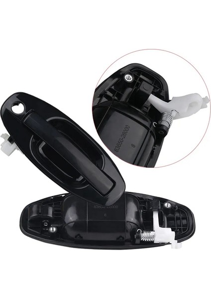 2001-2006 Için 4'lü Araba Dış Kulplu Kase Seti (Yurt Dışından) modelleri