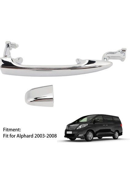 Arka Sürgülü Kapı Dış Kolu Krom Sol Sağ Uyumlu (Yurt Dışından) fırsatları