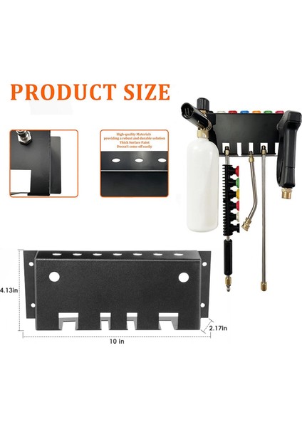 Basınçlı Yıkama Makinesi Tutucu Basınçlı Yıkama Makinesi Aksesuarları Depolama (Yurt Dışından) indirimleri