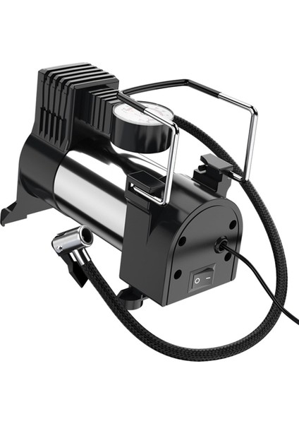 Araçlar Için 12V Kompresörlü Taşınabilir Elektrikli Lastik Şişirme Pompası (Yurt Dışından)