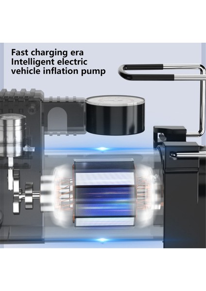 Araçlar Için 12V Kompresörlü Taşınabilir Elektrikli Lastik Şişirme Pompası (Yurt Dışından) fırsatları