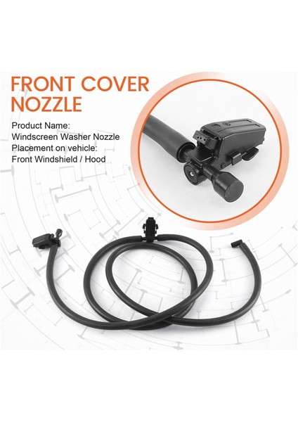 Yeni Ön Cam Ön Cam Yıkama Meme Jet Hortumu (Yurt Dışından) indirimleri