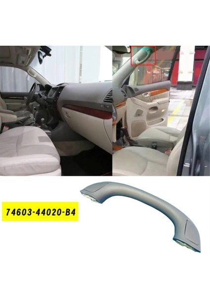 Araba Tavan Yardım Kolu Çekme Gri 74603-44020-B4 GX470 03-09 Için (Yurt Dışından) modelleri