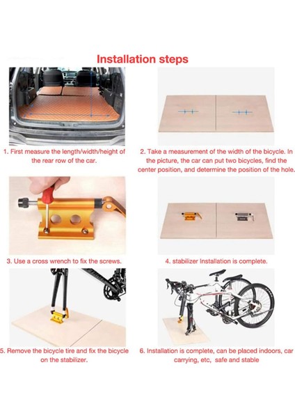 Bisiklet Blok Çatal Desteği Bisiklet Blok Montajı D (Yurt Dışından) indirimleri