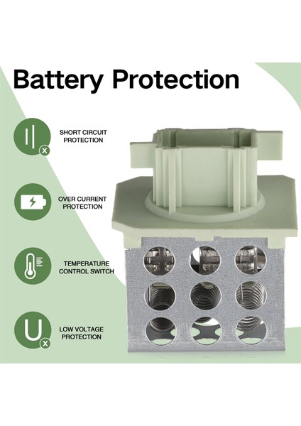 6450NX Yeni Isıtıcı Fan Üfleyici Motor Direnci 206 1998-ON Için (Yurt Dışından) indirimleri