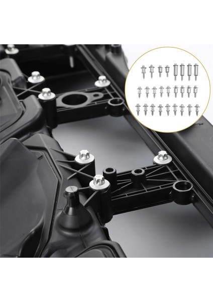 N55 135I 335I 535I 640I 740I Için Alüminyum Vana Kapağı Vida Seti (Yurt Dışından) fırsatları