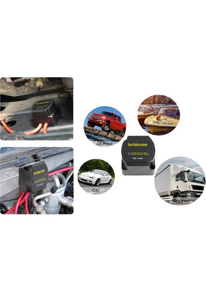 Araba Akıllı Izolatör 12V 140A Için Vsr Rölesi (Yurt Dışından) modelleri