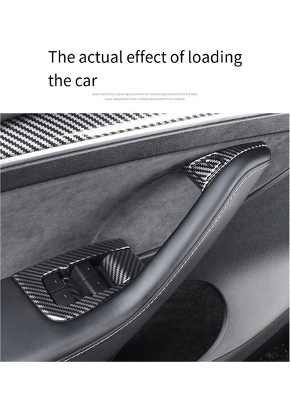 Model 3 Y Için 14 Adet Cam Kaldırma Paneli Düğmesi Dekoratif Etiketler (Yurt Dışından) fiyatları