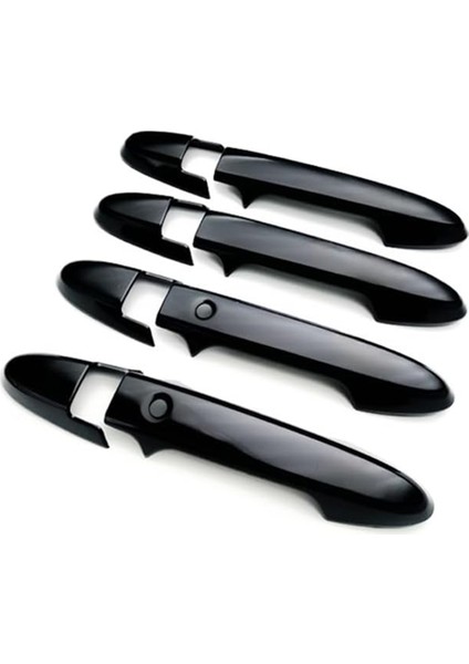 Araba Dış Kapı Kolu Kapağı Trim Koruyucu Siyah (Yurt Dışından) fiyatları