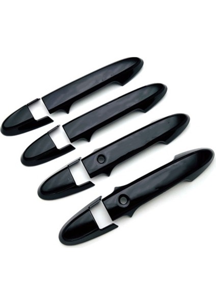 Araba Dış Kapı Kolu Kapağı Trim Koruyucu Siyah (Yurt Dışından) fırsatları