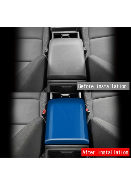 Araba Orta Konsol Kol Dayama Kutusu Kapağı Mavi (Yurt Dışından) indirimleri