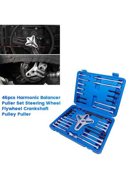 46 Adet Harmonik Dengeleyici Çektirme Takımı Hidrolik Direksiyon Kasnağı (Yurt Dışından)