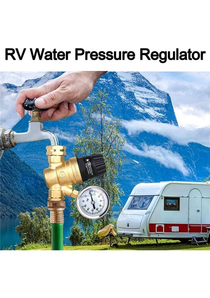 Rv Su Basınç Regülatörü Ayarlanabilir Saplı Regülatör Vanası (Yurt Dışından) indirimleri