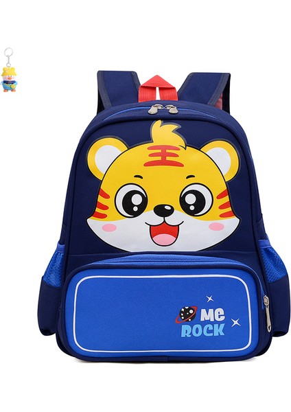 Küçük Kaplan Karikatür Okul Çantası Çocuk Sırt Çantası Sırt Çantası Sevimli Kedi Yavru Kız Öğrenci Okul Çantası Hafif Sırt Çantası (Yurt Dışından)