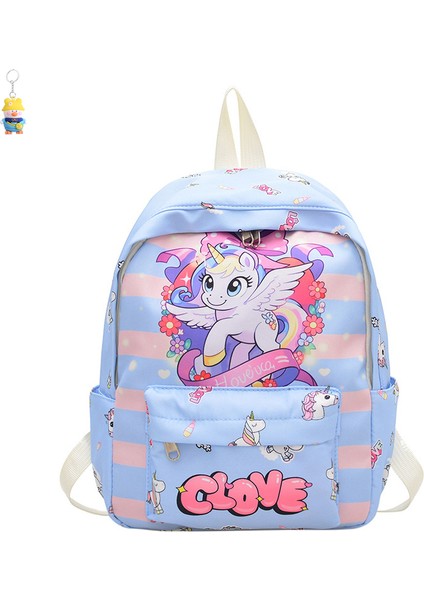 Pony Baoli Çocuk Okul Çantası Karikatür Sırt Çantası Öğrenci Okul Çantası Anaokulu Kızları Sevimli Sırt Çantası (Yurt Dışından)