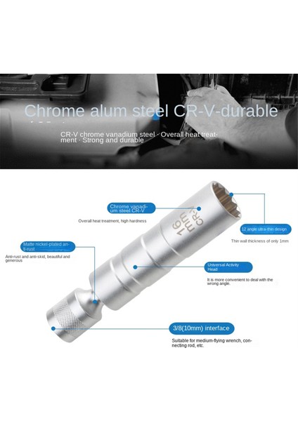 2 Adet 14MM 16MM Mıknatıslı Buji Sökme Aleti Anahtar Kovanı L (Yurt Dışından) fırsatları