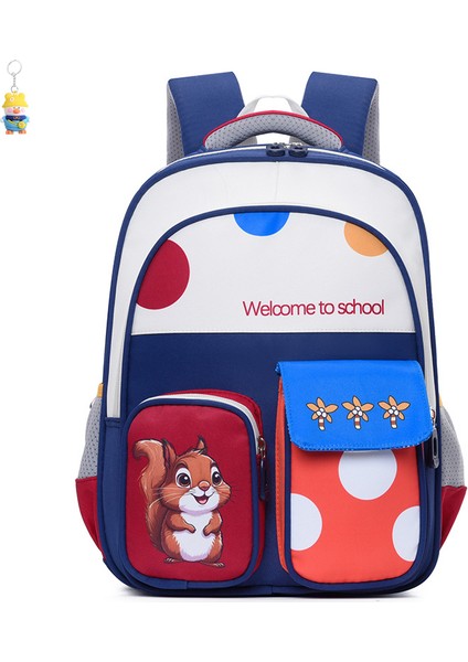 Çocuk Sırt Çantası Karikatür Okul Çantası Erkek Kız Kapibala Sırt Çantası Prenses Elsa Öğrenci Okul Çantası (Yurt Dışından)