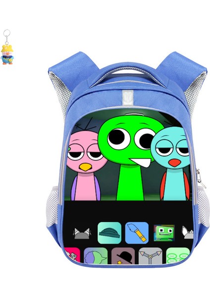 Ritm Kutusu Öğrenci Okul Çantası Büyük Kapasiteli Depolama Çocuk Sırt Çantası (Yurt Dışından)