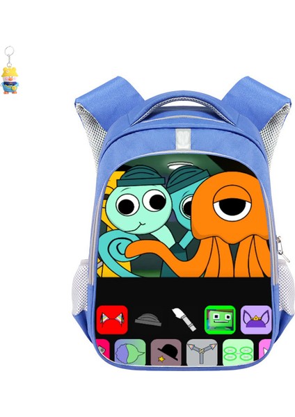 Ritm Kutusu Öğrenci Okul Çantası Büyük Kapasiteli Depolama Çocuk Sırt Çantası (Yurt Dışından)