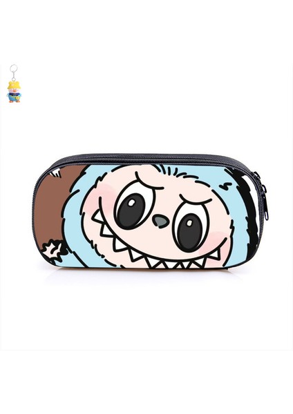 Çocuk Kalem Çantası Büyük Kapasiteli Depolama Öğrenci Kalem Çantası Çok Fonksiyonlu Kırtasiye (Yurt Dışından)