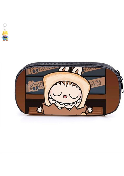 Çocuk Kalem Çantası Büyük Kapasiteli Depolama Öğrenci Kalem Çantası Çok Fonksiyonlu Kırtasiye (Yurt Dışından)