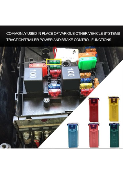 10 Adet Otomotiv Uzun Profil Kutu Şekilli Mikro Sigortalar Kutu Şekilli Sigorta (Yurt Dışından) modelleri