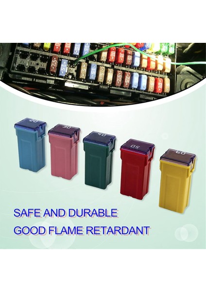 10 Adet Otomotiv Uzun Profil Kutu Şekilli Mikro Sigortalar Kutu Şekilli Sigorta (Yurt Dışından) fırsatları