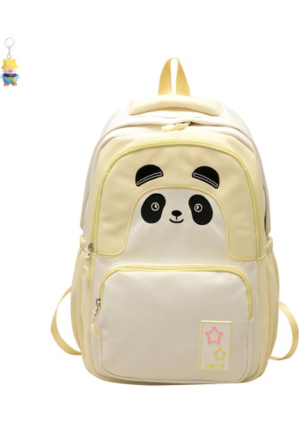 Kırmızı Panda Sevimli Sırt Çantası Ortaokul Öğrencisi Okul Çantası Öğrenci Okul Çantası Büyük Kapasiteli Sırt (Yurt Dışından)