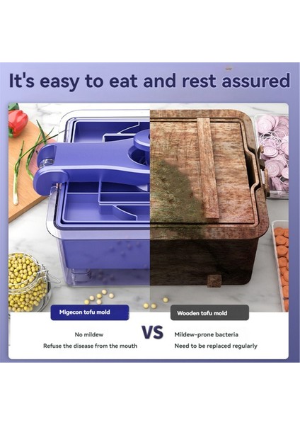 Tofu Presi 12-16 Oz Tuğla Sert Veya Ekstra Sert Tofu Için Tofu Makinesi (Yurt Dışından) modelleri