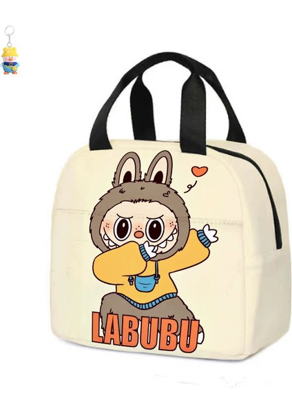 Öğle Yemeği Çantası Karikatür Tote Çantası Öğrenci Bento Çantası Alüminyum Folyo Yalıtımlı Yemek Çantası (Yurt Dışından)