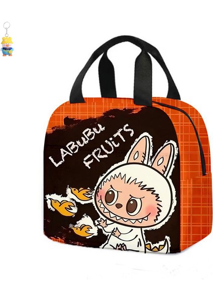 Öğle Yemeği Çantası Karikatür Tote Çantası Öğrenci Bento Çantası Alüminyum Folyo Yalıtımlı Yemek Çantası (Yurt Dışından)